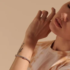 Women John Hardy Chains^Icon Bracelet, Sterling Silver, Diamonds, 5Mm