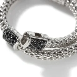 Women John Hardy Chains^Icon Bracelet, Sterling Silver, Diamonds, 5Mm