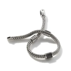 Women John Hardy Chains^Icon Bracelet, Sterling Silver, Diamonds, 5Mm