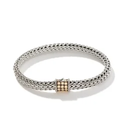 Women John Hardy Chains^Icon Dot Bracelet, Sterling Silver, Gold