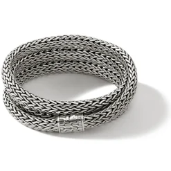 Men John Hardy Chains^Icon Flat Wrap, Sterling Silver, 7.5Mm