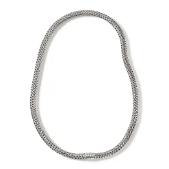 Men John Hardy Chains^Icon Flat Wrap, Sterling Silver, 7.5Mm