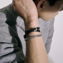 Women John Hardy Chains^Icon Wrap, Sterling Silver, Leather