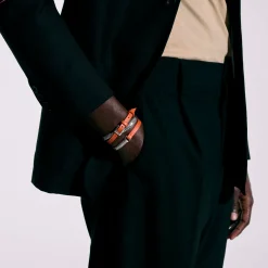 Women John Hardy Chains^Icon Wrap, Sterling Silver, Leather