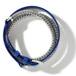 Women John Hardy Chains^Icon Wrap, Sterling Silver, Leather