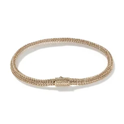 Men John Hardy Chains^Kami Chain Bracelet, Gold, 4.5Mm