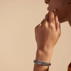 Men John Hardy Chains^Kami Chain Bracelet, Sterling Silver, 12Mm