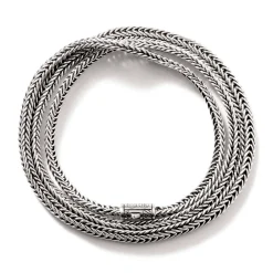Men John Hardy Chains^Kami Chain Triple Wrap, Silver, 4.5Mm