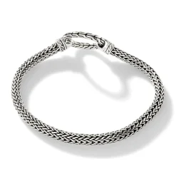 Men John Hardy Chains^Keyring Bracelet, Sterling Silver, 11Mm