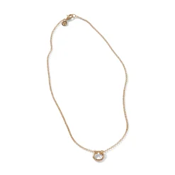 Women John Hardy Layering^Keyring Necklace, Gold, 2Mm