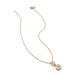 Women John Hardy Layering^Keyring Necklace, Gold, 2Mm