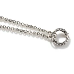 Women John Hardy Layering^Keyring Necklace, Sterling Silver, 2.45 Mm
