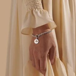 Men John Hardy Chains^Knife Edge Keyring Bracelet, Sterling Silver