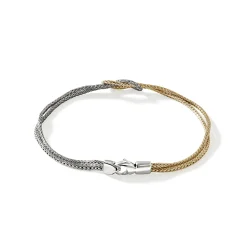 Men John Hardy Chains^Love Knot Bracelet, Gold, 1.8Mm