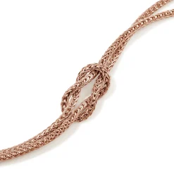 Men John Hardy Chains^Love Knot Bracelet, Gold, 1.8Mm