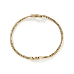 Men John Hardy Chains^Love Knot Bracelet, Gold, Silver, 1.8Mm