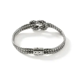 Men John Hardy Chains^Love Knot Bracelet, Sterling Silver, 5Mm