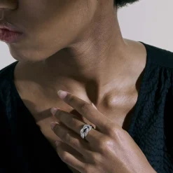 Women John Hardy Soft^Love Knot Chain Ring, Rose Gold