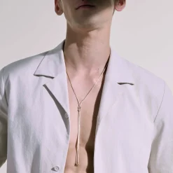 Women John Hardy Layering^Love Knot Convertable Necklace, Silver, 1.8Mm