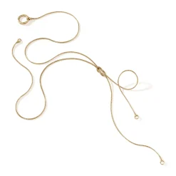 Women John Hardy Layering^Love Knot Convertable Necklace, Gold, 1.8Mm