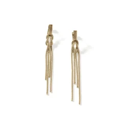 Women John Hardy Drops^Love Knot Drop Earring, Gold