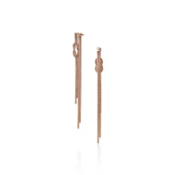 Women John Hardy Drops^Love Knot Drop Earring, Rose Gold