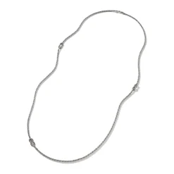 Women John Hardy Layering^Love Knot Necklace, Sterling Silver, 2.5Mm