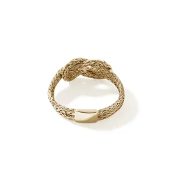 Women John Hardy Soft^Love Knot Ring, Sterling Silver, 2.5Mm