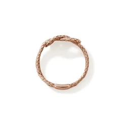 Women John Hardy Soft^Love Knot Ring, Sterling Silver, 2.5Mm