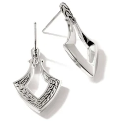 Women John Hardy Statement^Mamuli Drop Earring, Sterling Silver