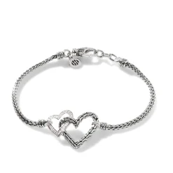 Women John Hardy Chains^Manah Bracelet, Sterling Silver, Diamonds