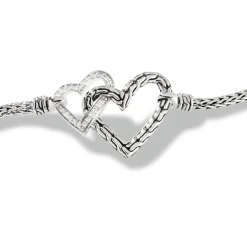 Women John Hardy Chains^Manah Bracelet, Sterling Silver, Diamonds