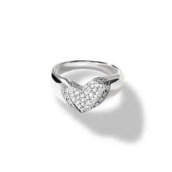 Women John Hardy Statement^Manah Ring, Sterling Silver, Diamonds