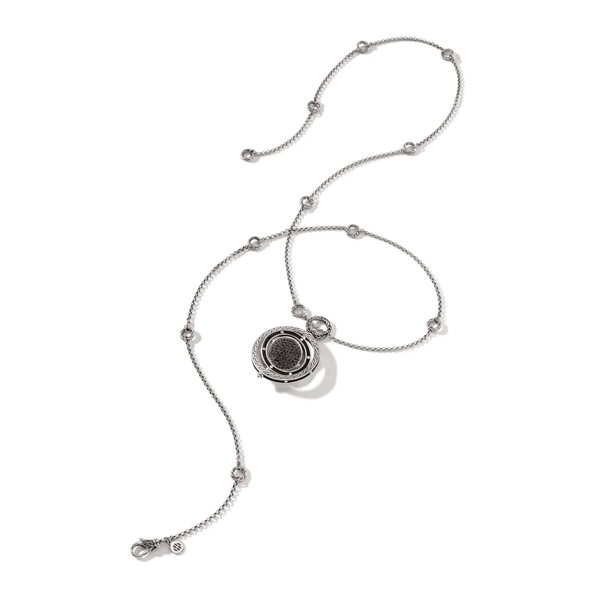 Women John Hardy Pendants^Moon Door Necklace, Sterling Silver, Pave