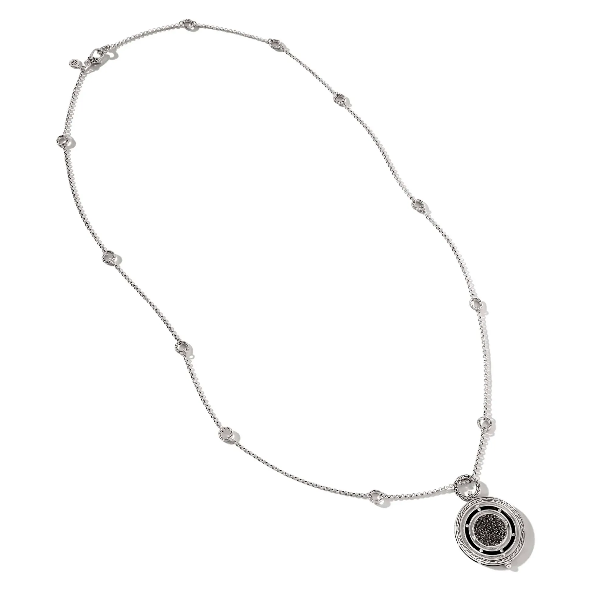 Women John Hardy Pendants^Moon Door Necklace, Sterling Silver, Pave