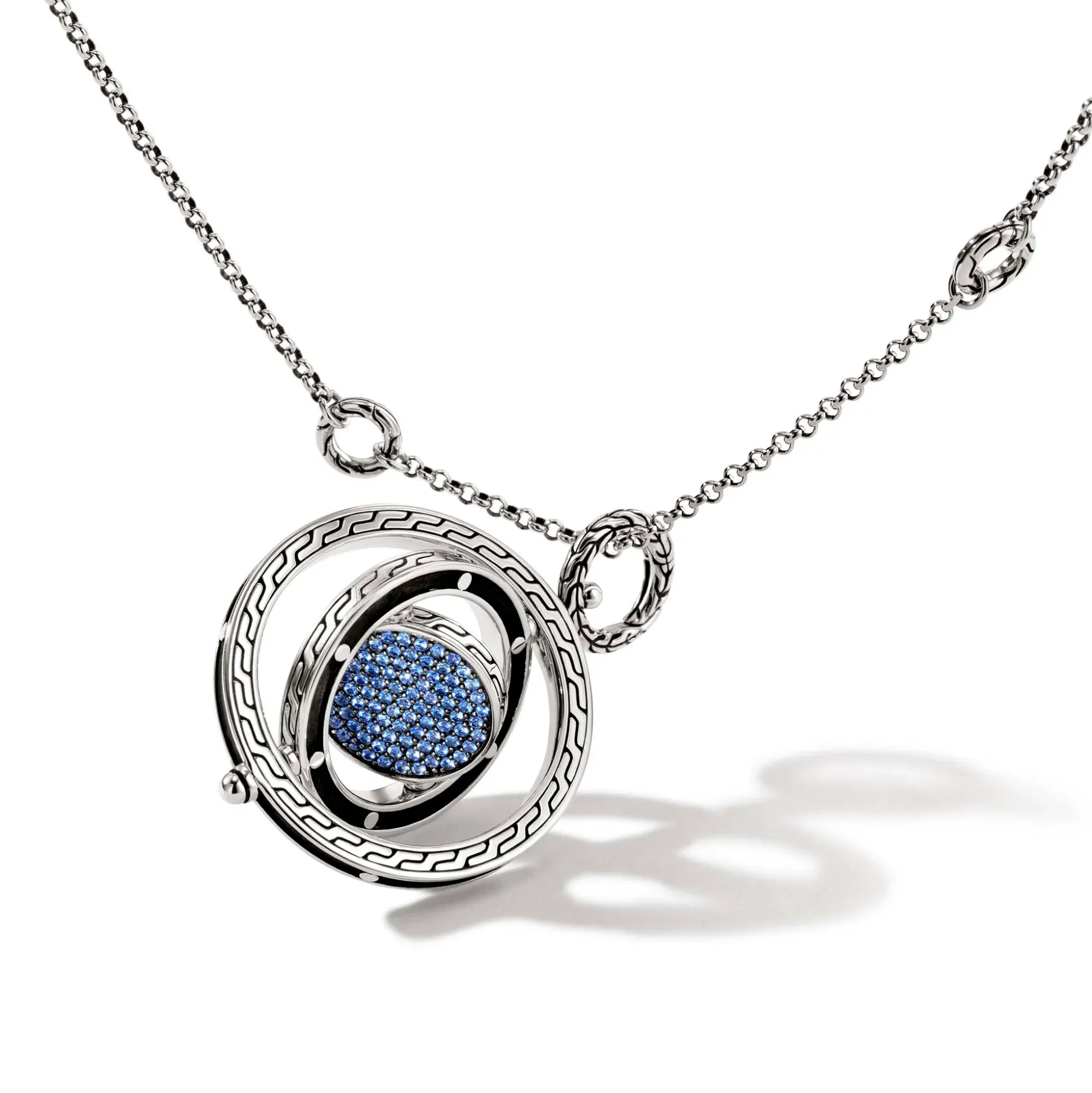 Women John Hardy Pendants^Moon Door Necklace, Sterling Silver, Pave