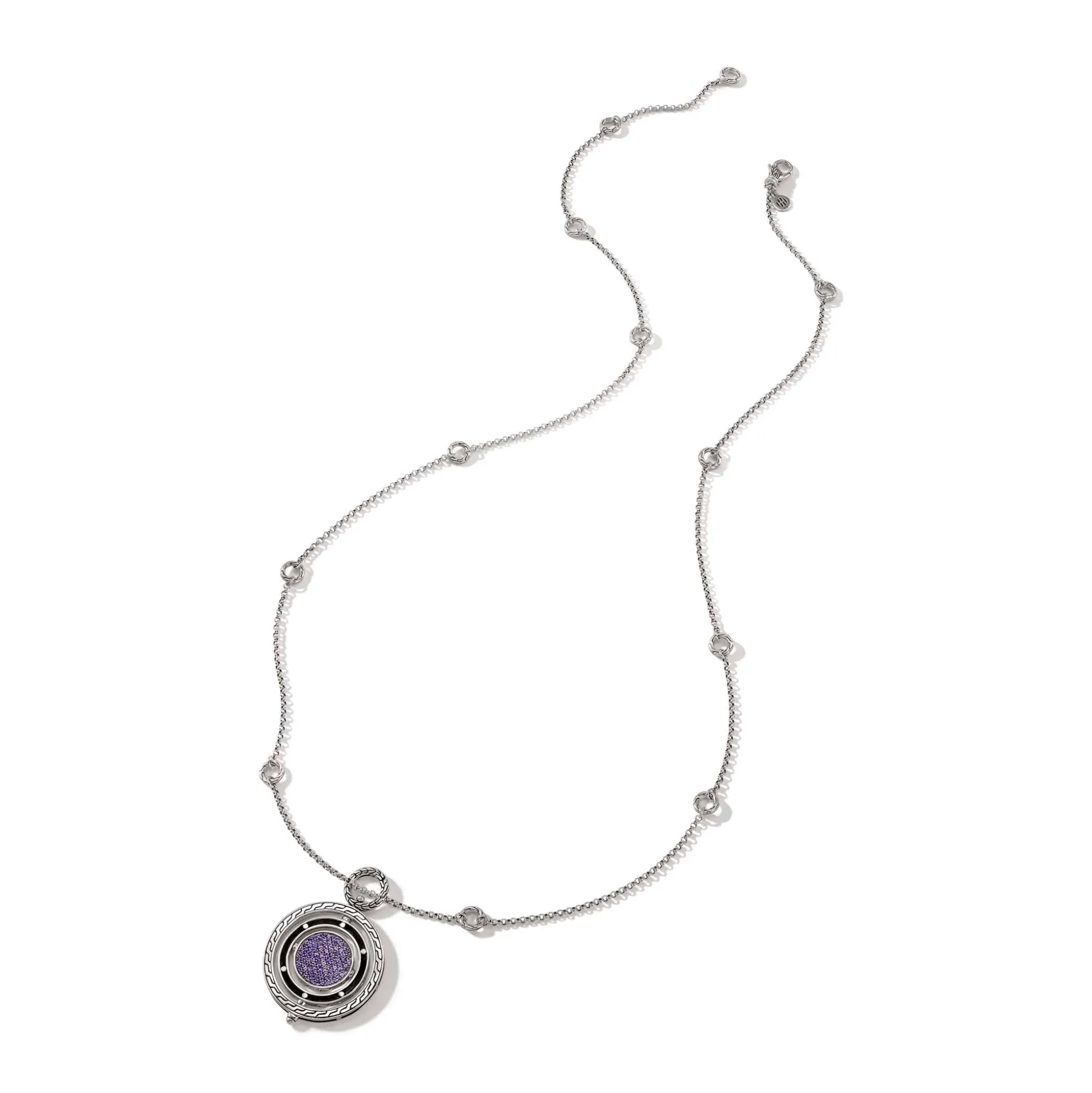 Women John Hardy Pendants^Moon Door Necklace, Sterling Silver, Pave