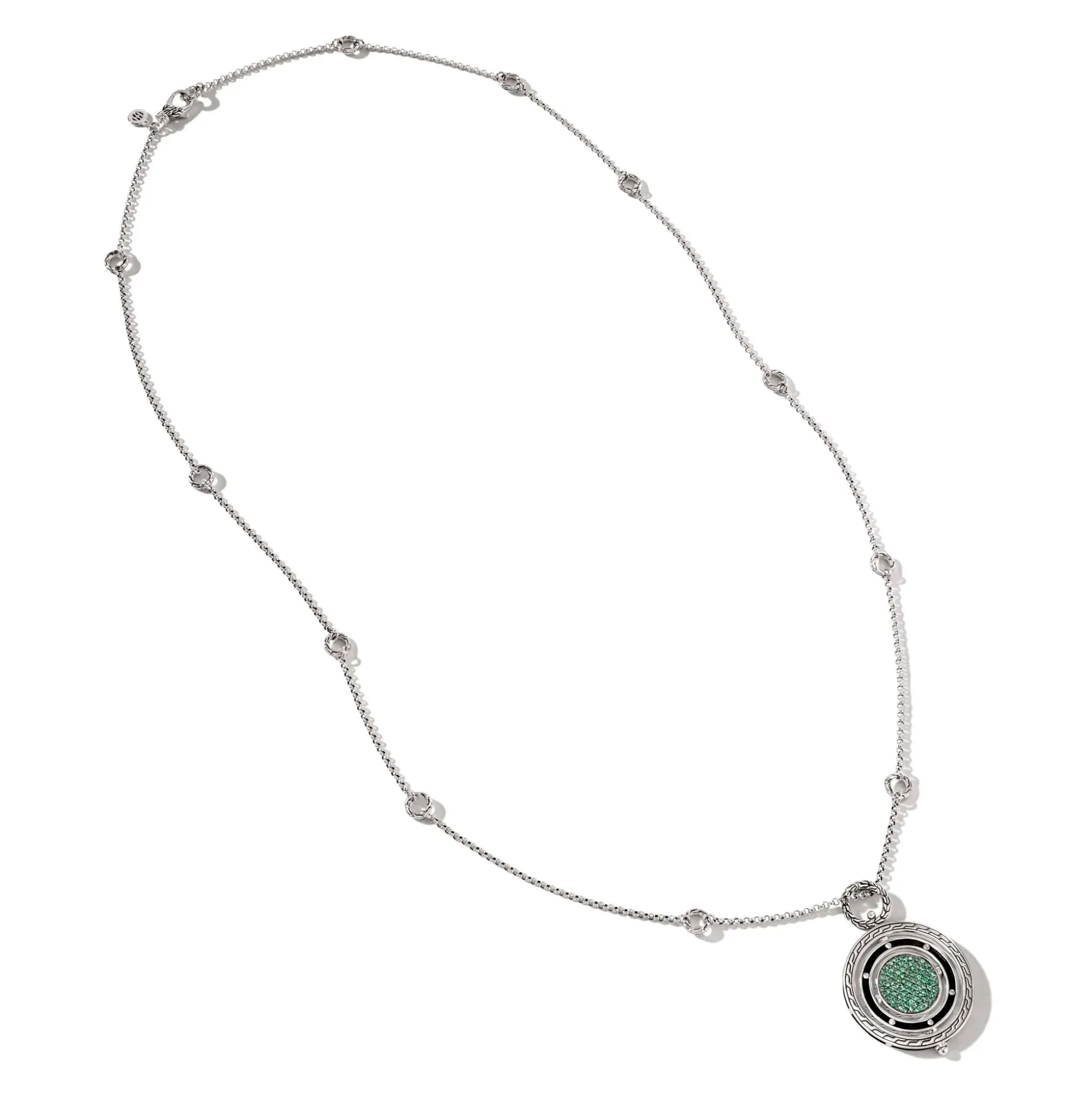 Women John Hardy Pendants^Moon Door Necklace, Sterling Silver, Pave