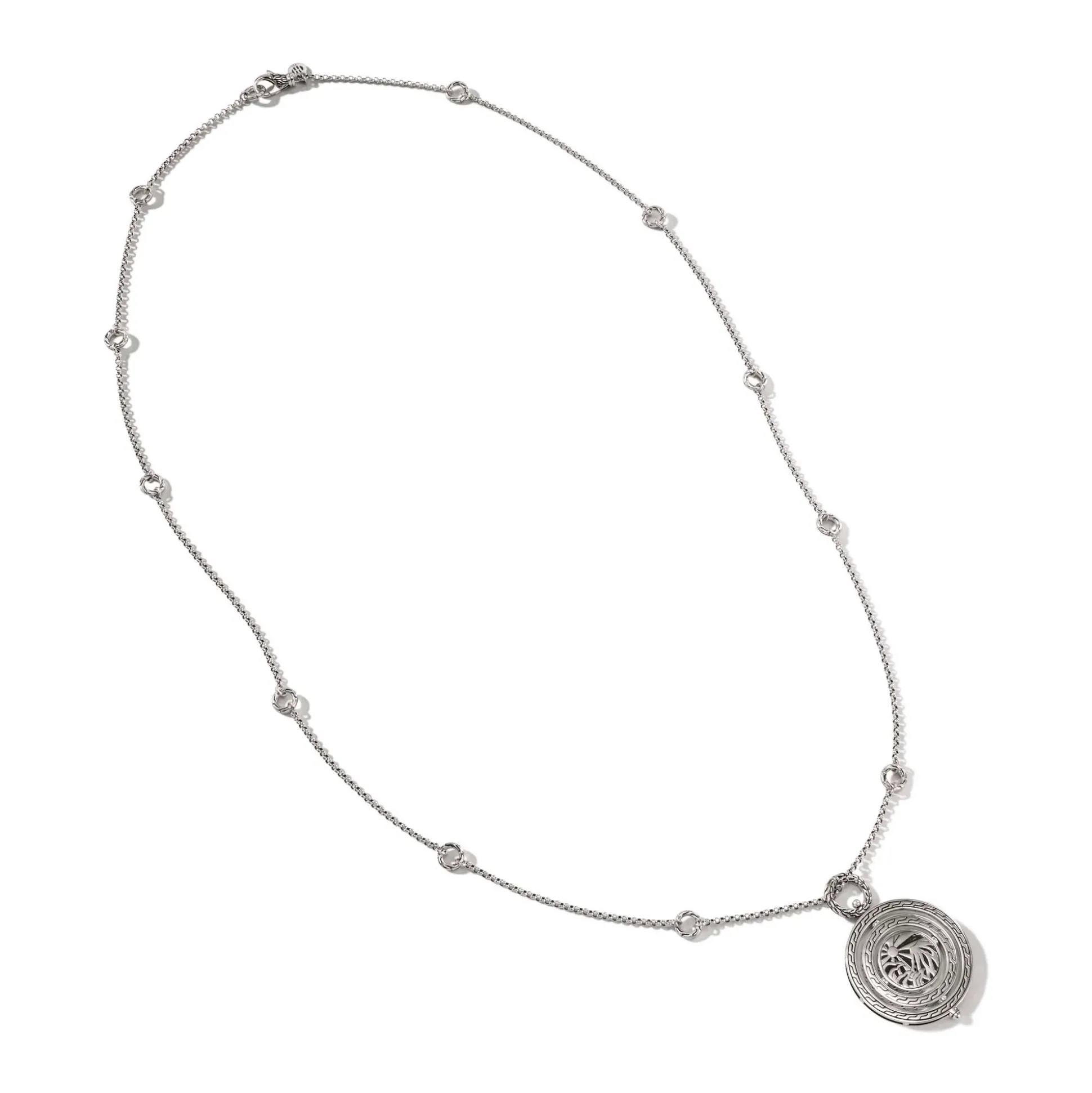 Women John Hardy Pendants^Moon Door Necklace, Sterling Silver, Pave