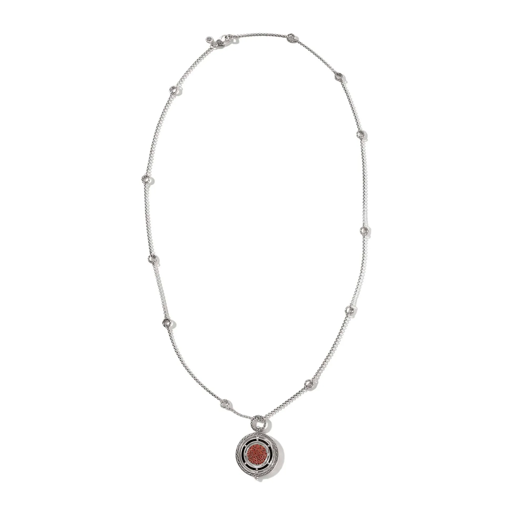 Women John Hardy Pendants^Moon Door Necklace, Sterling Silver, Pave