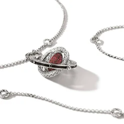 Women John Hardy Pendants^Moon Door Necklace, Sterling Silver, Pave