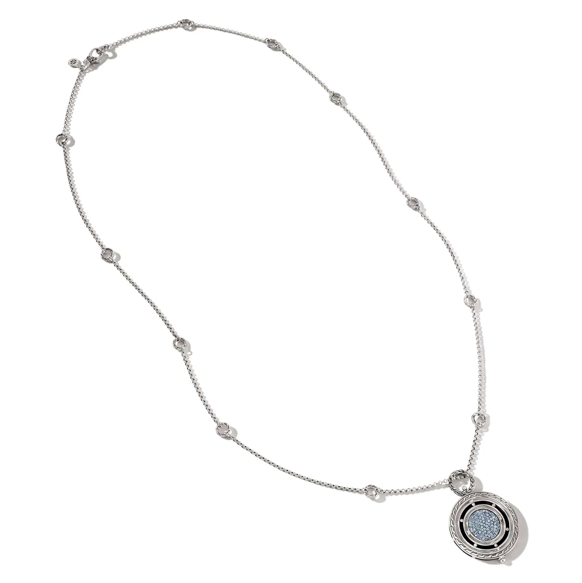 Women John Hardy Pendants^Moon Door Necklace, Sterling Silver, Pave