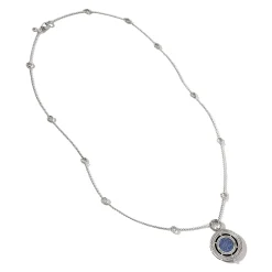 Women John Hardy Pendants^Moon Door Necklace, Sterling Silver, Pave