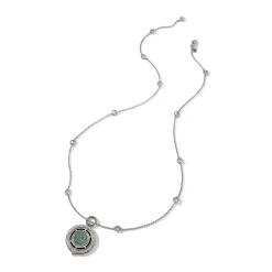 Women John Hardy Pendants^Moon Door Necklace, Sterling Silver, Pave