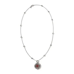 Women John Hardy Pendants^Moon Door Necklace, Sterling Silver, Pave