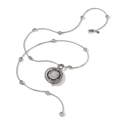 Women John Hardy Pendants^Moon Door Necklace, Sterling Silver, Pave
