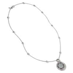 Women John Hardy Pendants^Moon Door Necklace, Sterling Silver, Pave