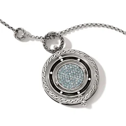 Women John Hardy Pendants^Moon Door Necklace, Sterling Silver, Pave