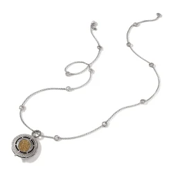 Women John Hardy Pendants^Moon Door Necklace, Sterling Silver, Pave