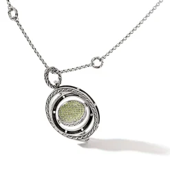 Women John Hardy Pendants^Moon Door Necklace, Sterling Silver, Pave